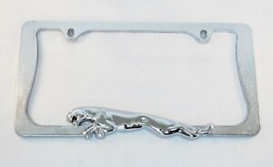 License Plate Frame Made in America with Italian Parts Zinc Chrome