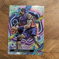 2023-24 Topps Cosmic Chrome #43 Ben Wallace, Detroit Pistons Nucleus Refractor