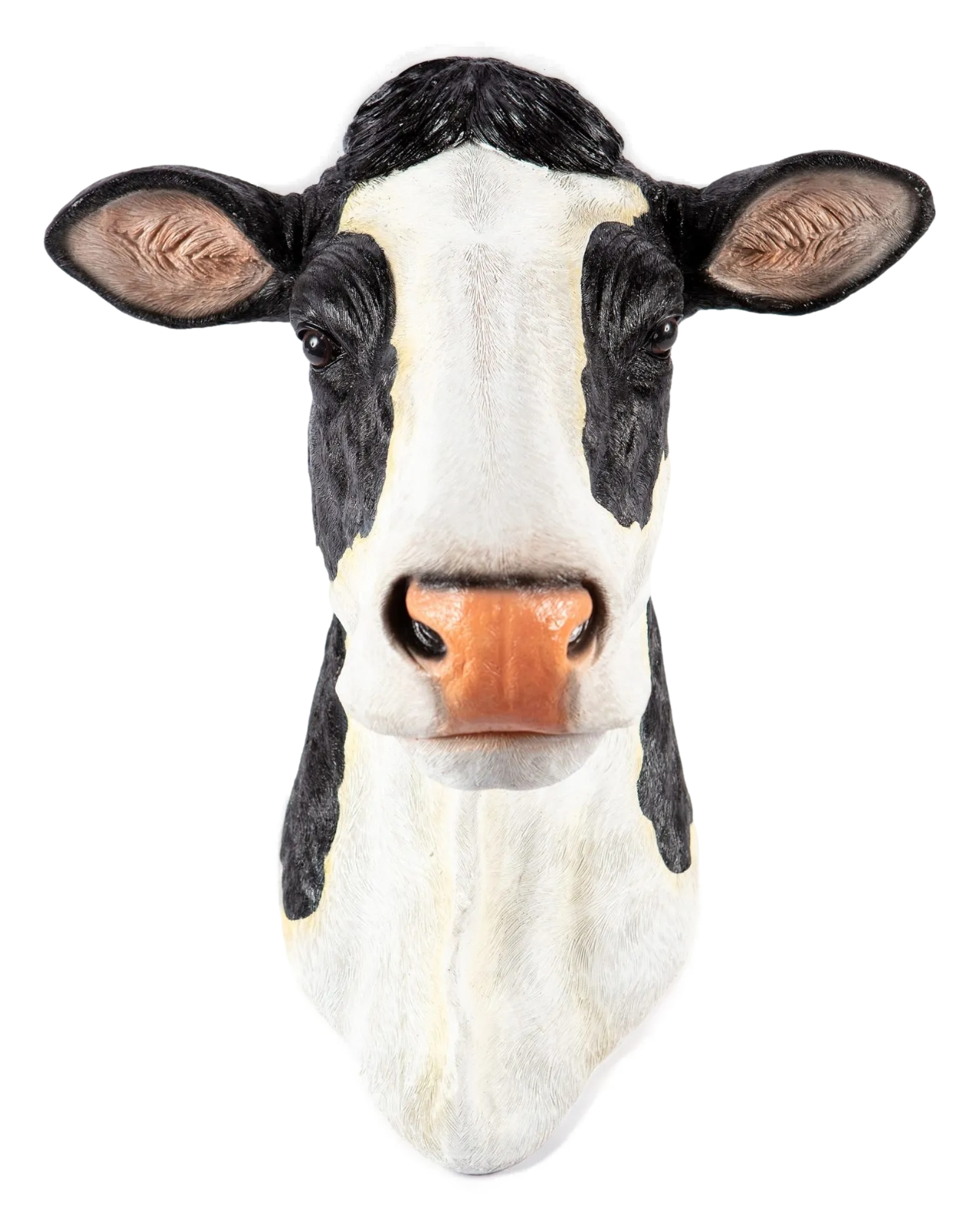 Cows Head Ornament Wall Mounted Resin Garden Creations Farmyard Decor X-Large