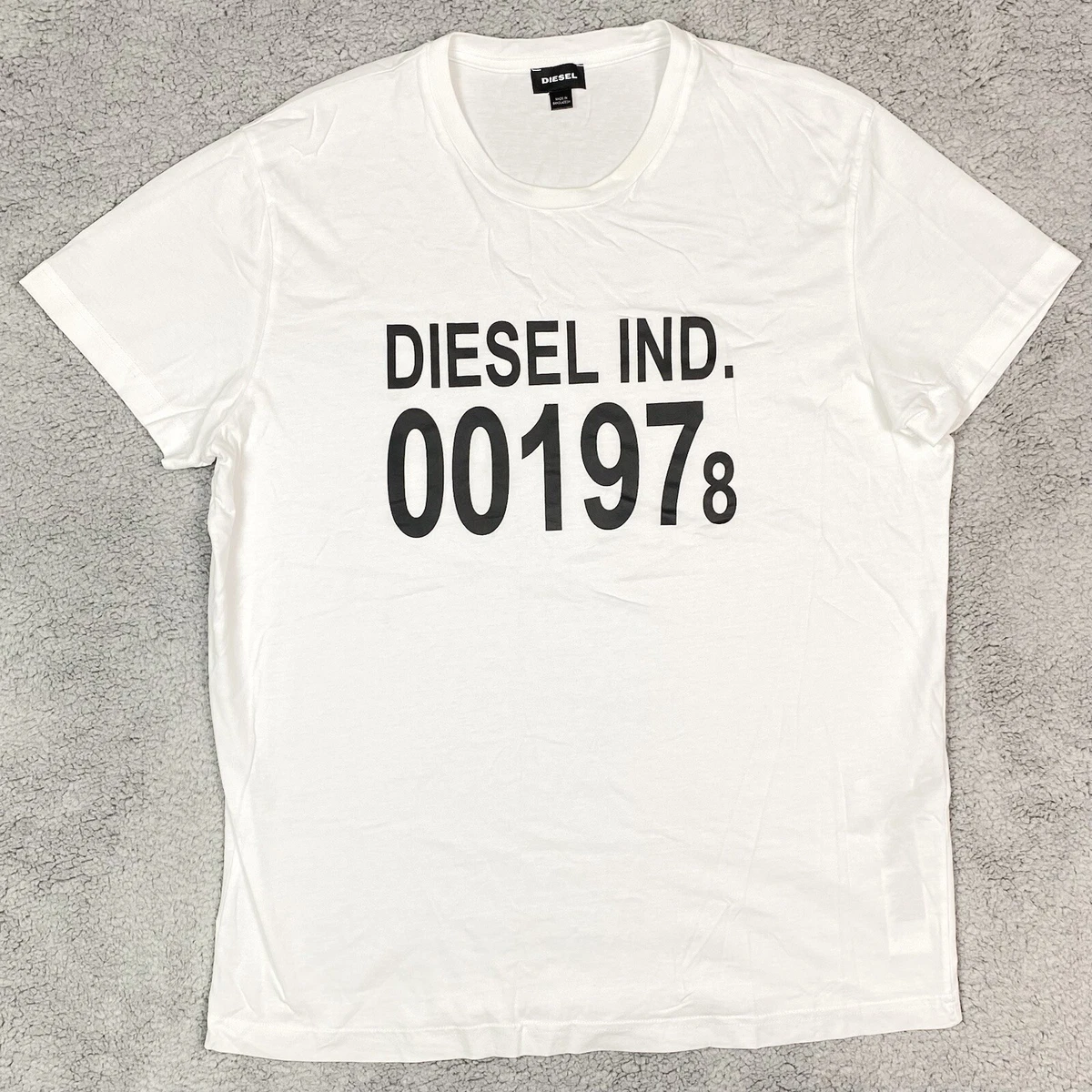 Diesel T Diego T Shirt Men’s Size XL *Stains