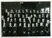 Photo Card School Photo USSR 1958 Vintage Collectible
