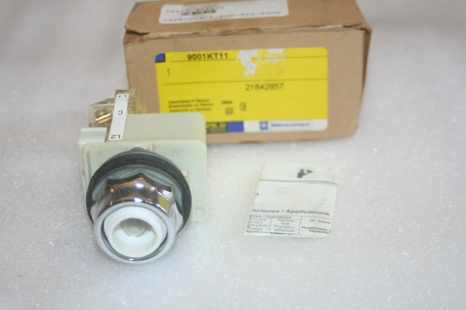 Индикатор монтажа панели Square D 9001KT11 **ПОДЛИННЫЙ** Schneider Telemecanique НОВЫЙ - Изображение 2 из 4