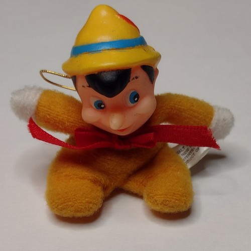 VTG Pinocchio Mini 3" Walt Disney Production Hong Kong Hard To Find Rare READ
