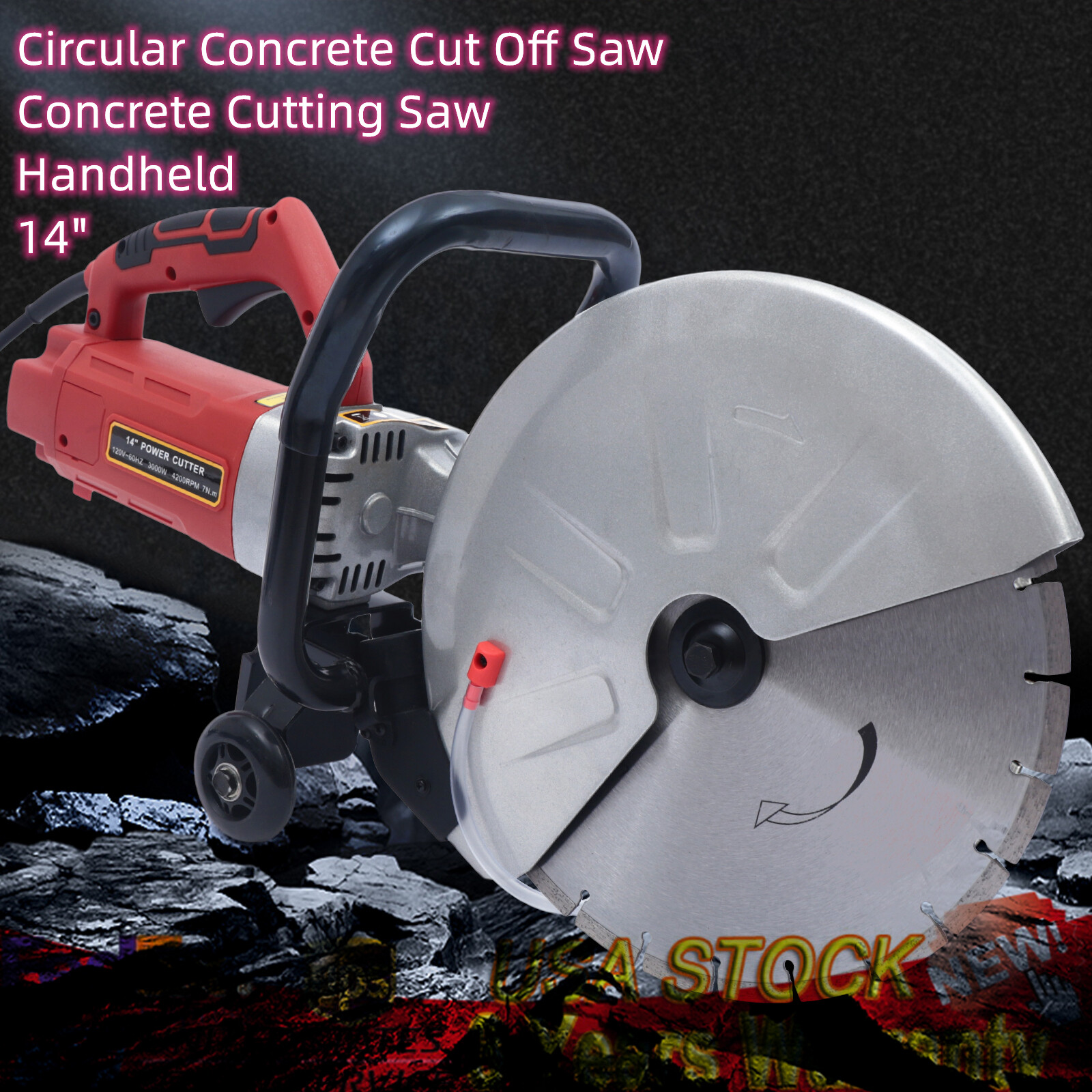 Cut Off Concrete Saw Wet/Dry Concrete 