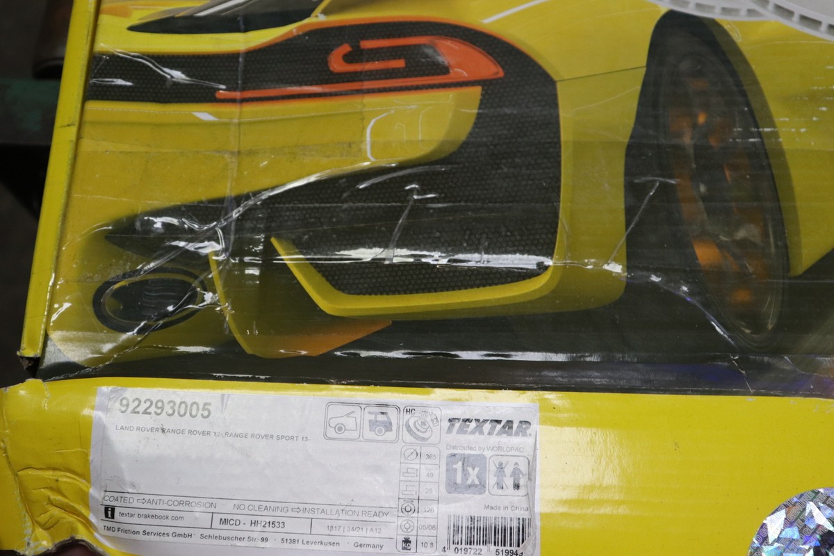 Textar Brake Disc Rotor 92293005 | eBay