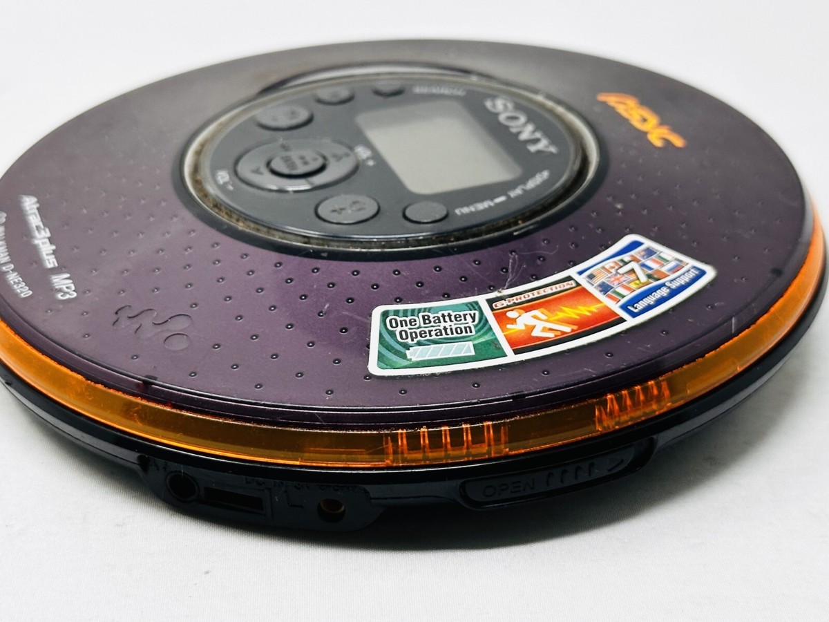 Sony PSYC MP3/ATRAC Portable CD Player - CD Walkman D-NE320