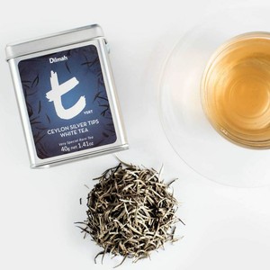 Dilmah Ceylon Silver Tips In Caddy / White Tea in Loose Leaf Form - t