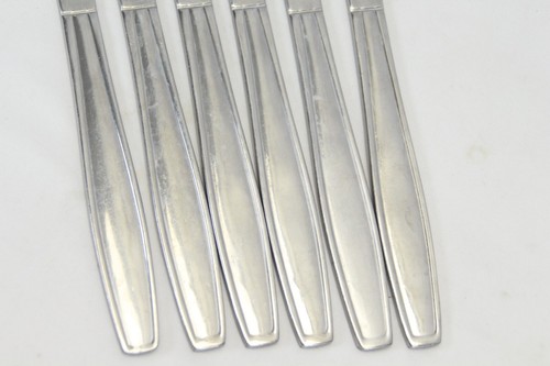Oneidacraft Vallarta Dinner Knives 8-1/4" Stainless Lot of 6 - Picture 2 of 6