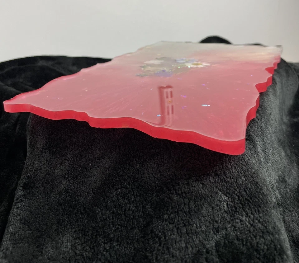 Resin Serving Tray With Handles - Image 4 of 4