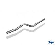 FOX Sportauspuff Edelstahl Vorschalldämpfer Ersatzrohr Skoda Octavia 5E 2.0l