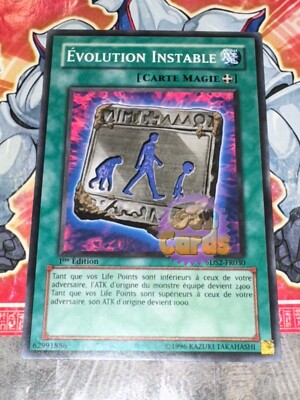 Yu Gi Oh Karte INSTABLE EVOLUTION 5DS2-FR030x3