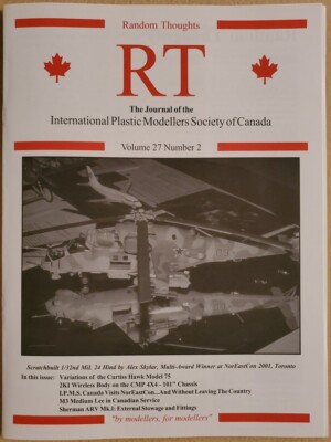 IPMS Canada Random Thoughts Magazine - Lot of 5