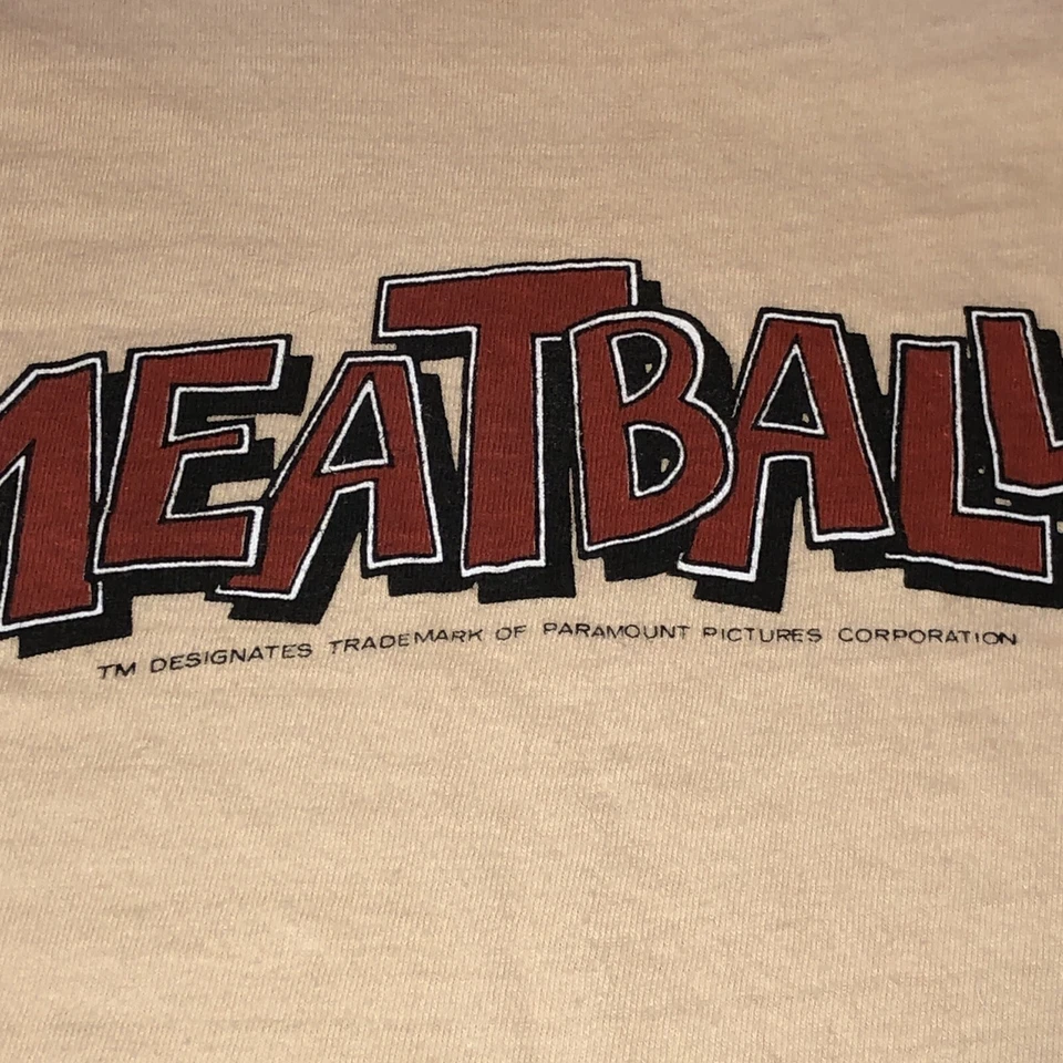 Винтажная футболка с фильмом ФРИКАДЕЛЬКИ 1979 Bill Murray Harold Ramis Paramount - Изображение 3 из 4