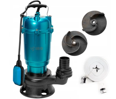 IBO Gartenpumpe Pumpe MG4500 + 40m Schlauch + 2" Storz C Kupplung Fäkalienpumpe