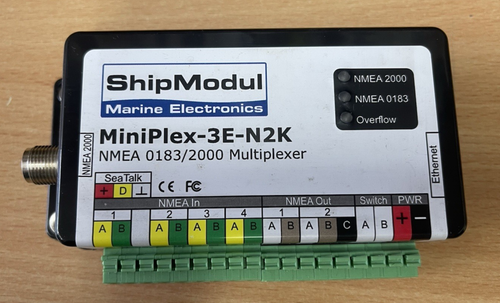 ShipModul Marine Electronics MiniPlex-3E-N2K NMEA 0183/2000 Multiplexer