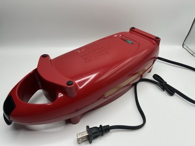 Copper Red 5 Minute Chef Electric Meal Maker Frying Pan NonStick- WORKING 