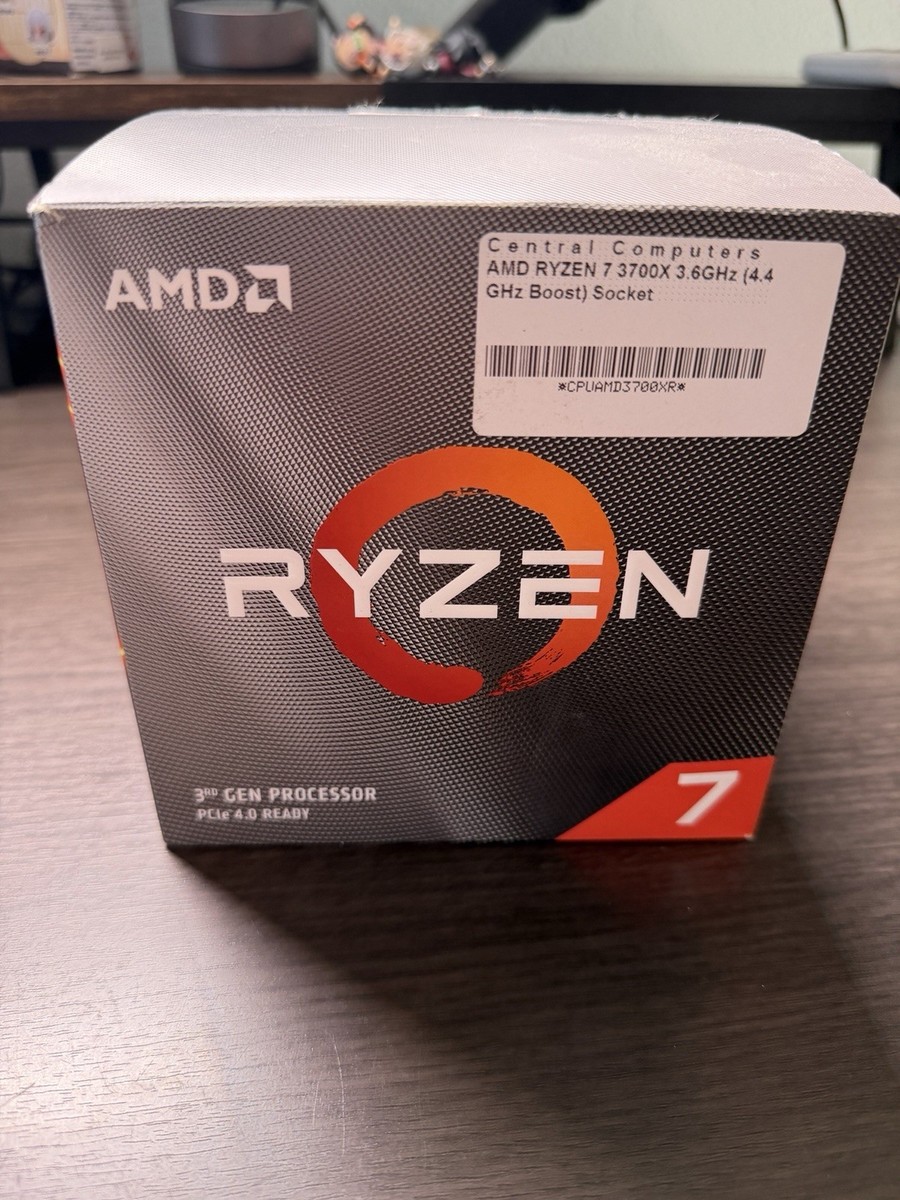 AMD Ryzen 7 3700X 8-Core 3.6GHz AM4 CPU w/ Wraith Prism Cooler OEM