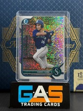 2022 Bowman - Chrome Prospects Harry Ford #BCP-78 Speckle Refractor /299 (RC)