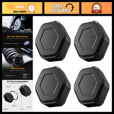 4 Pack Magnetic Case for AirTag - Ultra Strong Magnet, Waterproof, Shatterproof,