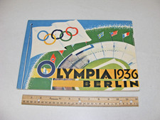 1936 Olympics Olympia Berlin Presentation Photo Album Jesse Owens - NICE COND