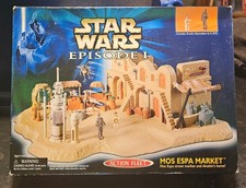 Star Wars Action Fleet Mos Espa Market Play Set Galoob (Box dented, still NRFB