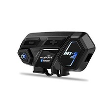 Motorcycle Bluetooth Intercom, M1S Pro 2000m 8 Riders Group Motorbike Helmet