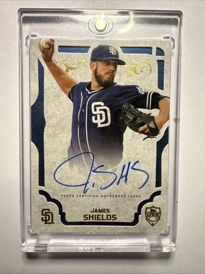 2015 Topps Supreme - Autographs James Shields #SA-JSS (AU)