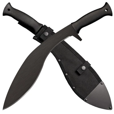 Cold Steel Kukri Plus Machete aus 65Mn Carbonstahl mit CorEx-Scheide, 97KMPS