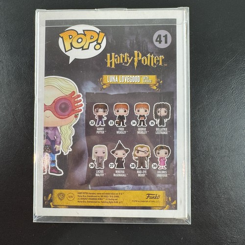 Funko Pop ! Harry Potter Luna Lovegood avec verres #41 Convention d'été 2017 - Photo 2/8
