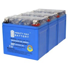 Mighty Max YTX5L-BSGEL 12V 4AH Battery Replaces Dirt Bike ATV Quad Buggy - 3Pack