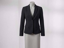 Calvin Klein Blazer Womens P Black