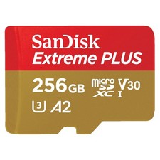 SANDISK Elite Extreme&reg; PLUS UHS-I, Micro-SDXC Speicherkarte, 256 GB, 200 MB/s