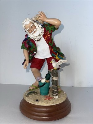 Kurt Adler Musical Fabriche Italian Santa Figurine 10  Figure Italy- Non Working