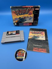 F Zero (Super Nintendo SNES) Box And Manual