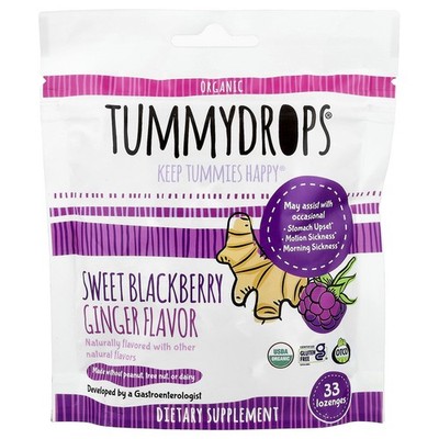 Organic Sweet Blackberry Ginger, 33 Lozenges