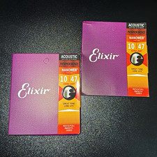 Elixir Nanoweb Coated Phosphor Bronze Acousti...