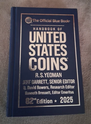 The Official Blue Book: Handbook of United States Coins 2025 - Hardcover