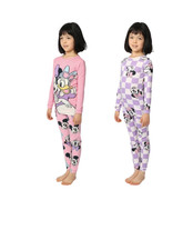 Character Kids' 4-piece PJ Set / Pijamas Set 4 Piezas Minnie