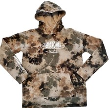 Abercrombie Kids Camo Tie Dye Hoodie Size 15/16 Relaxed Fit