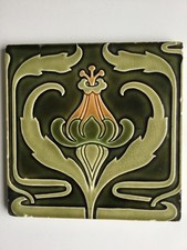 Original Jugendstilfliese 