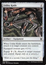 Utility Knife 256 Zendikar Rising Common Magic: The Gathering NM