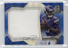 2014 Panini Spectra Rookie Jumbo Jerseys Blue Prizm /49 Teddy Bridgewater r9d