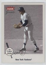 2002 Fleer Greats Catfish Hunter #82 HOF 10ou