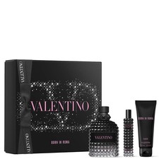 Valentino Born In Roma Uomo 3-piece Gift Set for Men (Eau de Toilette Spray 3.4 