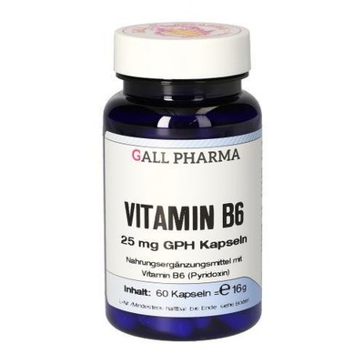 2x VITAMIN B6 25 mg GPH Kapseln 60 ST