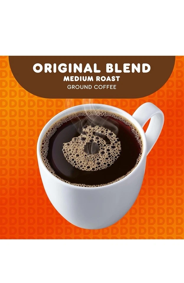 Dunkin' Original Blend Medium Roast Coffee, 30 Keurig K-Cup Pods Pack x 3 - Image 2 of 4