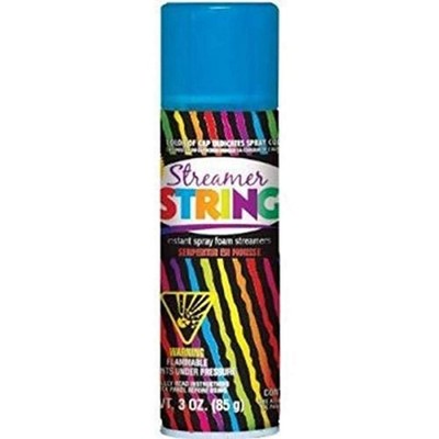 Amscan Fun Vibrant Blue Streamer Saite - 3 Oz (1 Stück) - Perfekt für Innen- und