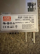 Mean Well RSP-1500-24 Switching Power Supply 24V 1500W New