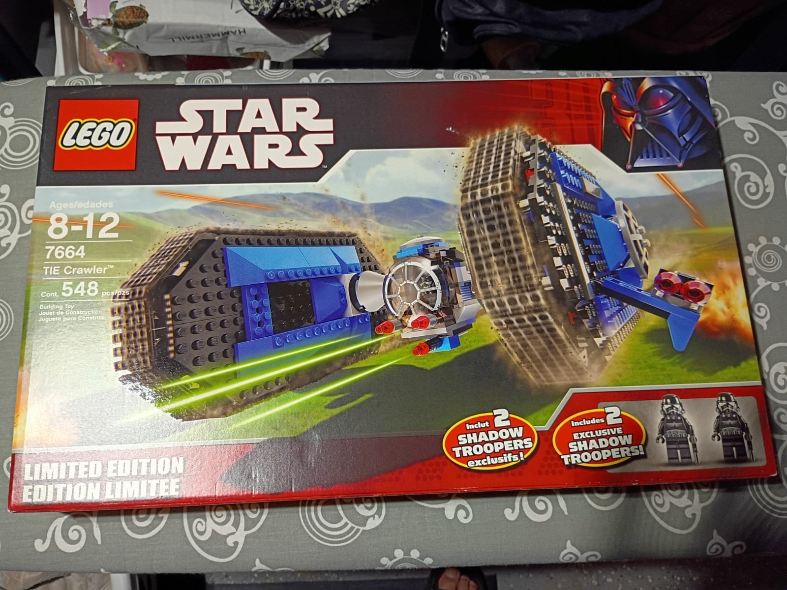 LEGO 7664 STAR WARS TIE CRAWLER With 2 Shadow Troopers Limited Edition 