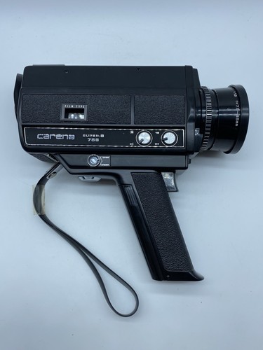 Videocamera Vintage CARENA Super-8 756. Made in Japan. Tutto Funzionante. - Foto 3 di 22